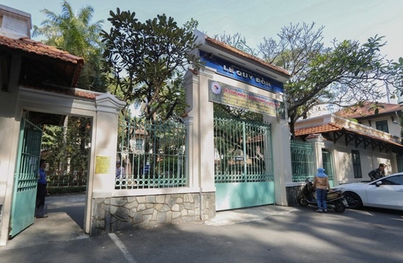 Trường THPT Lê Quý Đôn. Ảnh: Người lao động