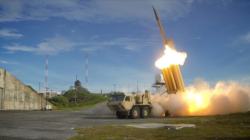 Hệ thống phòng thủ tên lửa tầm cao giai đoạn cuối (THAAD). Ảnh: Getty
