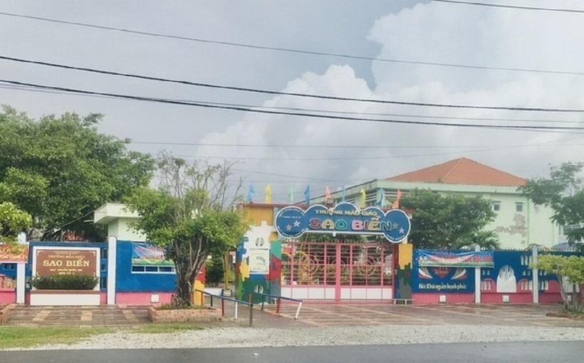 Trường Mẫu giáo Sao Biển. Ảnh: Tiền phong