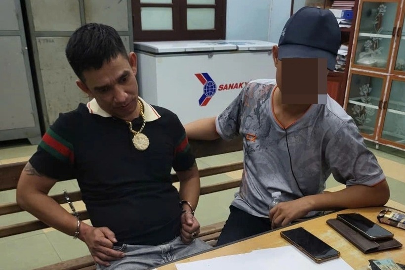 Trần Bảo Quốc là đối tượng cộm cán, chuyên vận chuyển ma túy, mang biệt danh "Bố già". Ảnh: Dân Trí