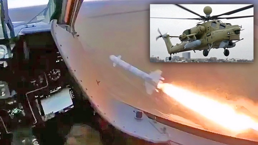 Nga thả xích trực thăng "thợ săn đêm" Mi-28NM càn quét Ukraine ở Kursk. Ảnh: The War Zone