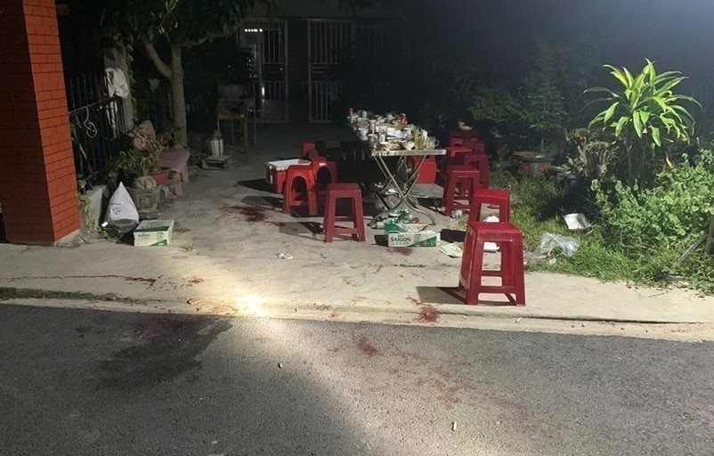 Hiện trường xảy ra vụ việc. Ảnh: Báo Bình Thuận.