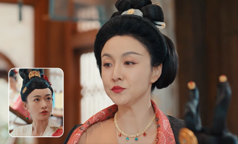 Biểu cảm của ma ma sau khi nhìn thấy vết thương trên tay Mi Lâm.