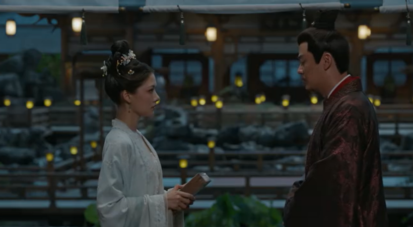 La Nghi Ninh thử thăm dò cha sau khi phát hiện lá trà ông tặng mẹ cô có độc.