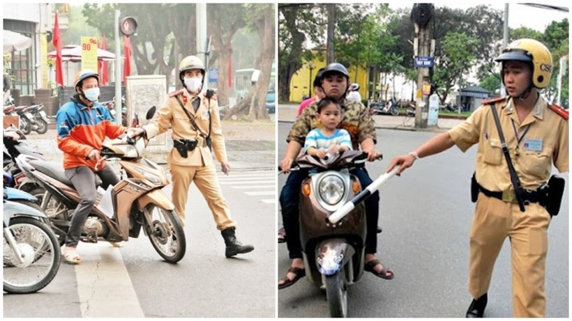 Trường hợp lái xe máy vi phạm giao thông chỉ bị nhắc nhở, không bị CSGT xử phạt? Ảnh minh hoạ