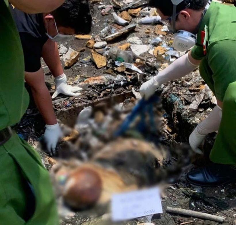 Hiện trường xảy ra vụ việc. Ảnh: Công an nhân dân