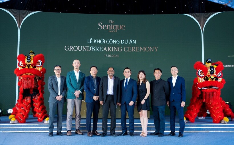 CLD công bố lễ khởi công The Senique Hanoi, dự án căn hộ mới nhất của Tập đoàn tại phía Đông Thủ đô trong sáng 17/10.