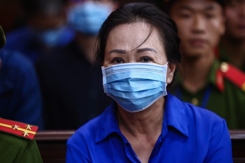 Bị cáo Trương Mỹ Lan tại tòa. Ảnh: Dân Trí