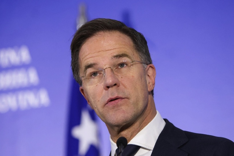 Tổng thư ký Tổ chức Hiệp ước Bắc Đại Tây Dương (NATO), ông Mark Rutte. Ảnh: Reuters