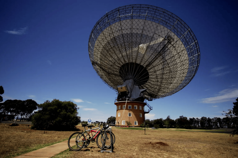 Kính viễn vọng Parkes tại Australia "có công" phát hiện tín hiệu đắt giá từ BLC-1. Nguồn: Getty Images