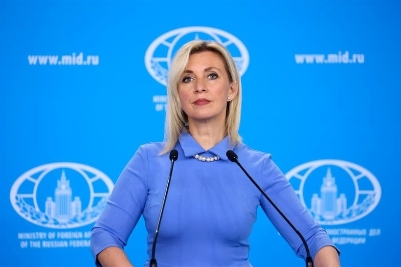 người phát ngôn Bộ Ngoại giao Nga Maria Zakharova. Ảnh: Prensa Latina
