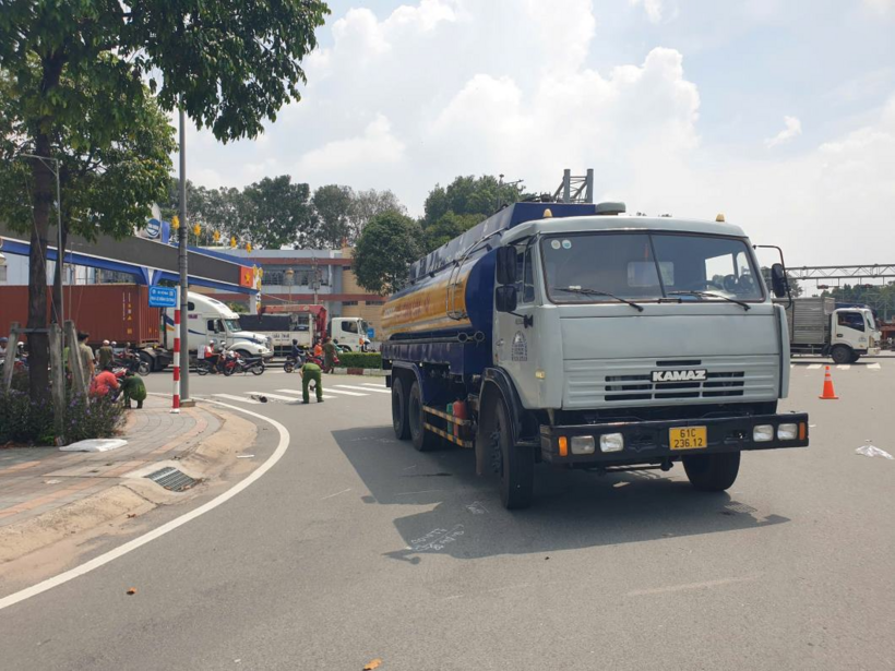 Hiện trường vụ tai nạn. Ảnh: Lao Động