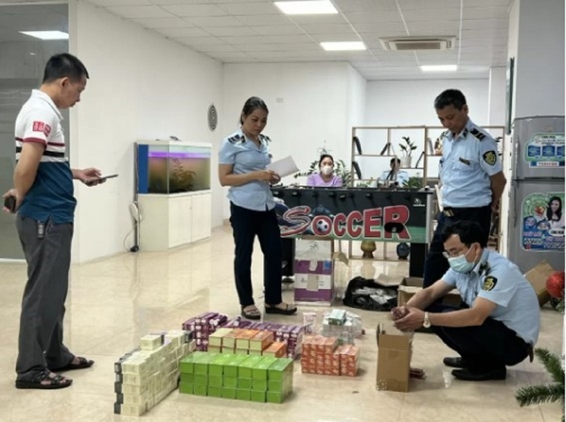 Tăng cường phối hợp liên ngành để nâng cao hiệu quả thanh tra, kiểm tra. Ảnh: Ban Chỉ đạo 389 TP. Hà Nội