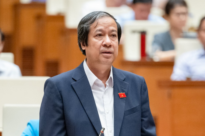 Bộ trưởng Bộ GD&ĐT Nguyễn Kim Sơn. Ảnh: Tuổi Trẻ