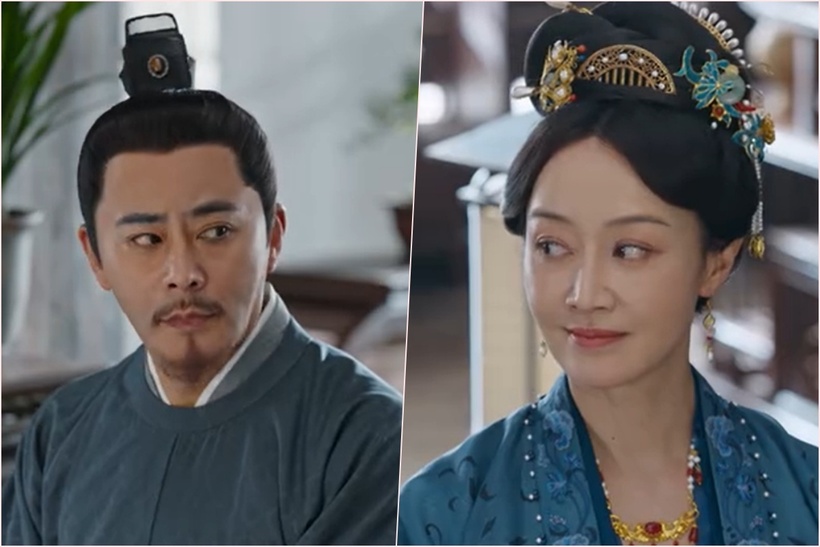 Cảm nhận được ánh mắt của vợ, La đại lão gia vội rời mắt khỏi cô gái và nhìn về phía bà.