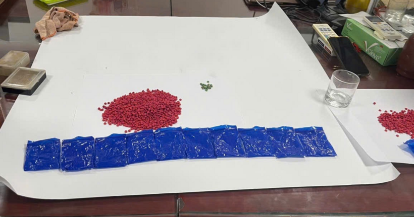 Tang vật vụ án.