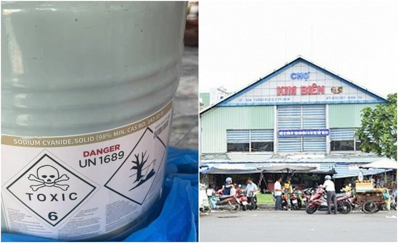 TP.HCM tăng cường xử lý các trường hợp mua bán trái phép hóa chất độc hại - Chợ Kim Biên là chợ buôn bán nhiều loại hóa chất trên địa bàn thành phố. (Ảnh: Thời báo ngân hàng)