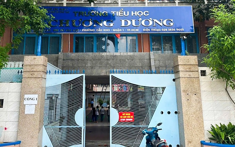 Trường Tiểu học Chương Dương. Ảnh: Tuổi Trẻ