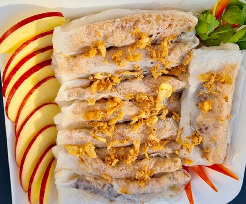 Bánh cuốn ruốc tôm là một lựa chọn tuyệt vời cho bữa sáng ở Quảng Bình. Ảnh minh họa: VTC News