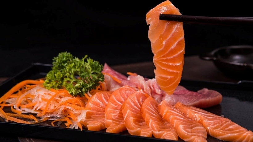 Không khó để tìm các nhà hàng bán sashimi ngon và chất lượng tại Nha Trang. Ảnh minh họa