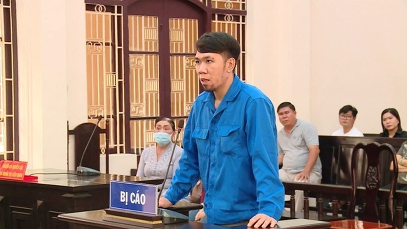 Đỗ Tấn Lộc tại phiên xét xử. Ảnh: Thanh Niên