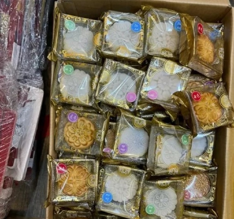 Hàng hoá bị thu giữ và tiêu huỷ. (ảnh: Cục QLTT Hà Nội)