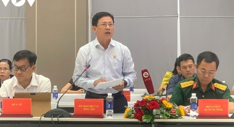 Ông Nguyễn Văn Phong, Phó Giám đốc Sở GD&ĐT tỉnh Bình Dương. Ảnh: VOV