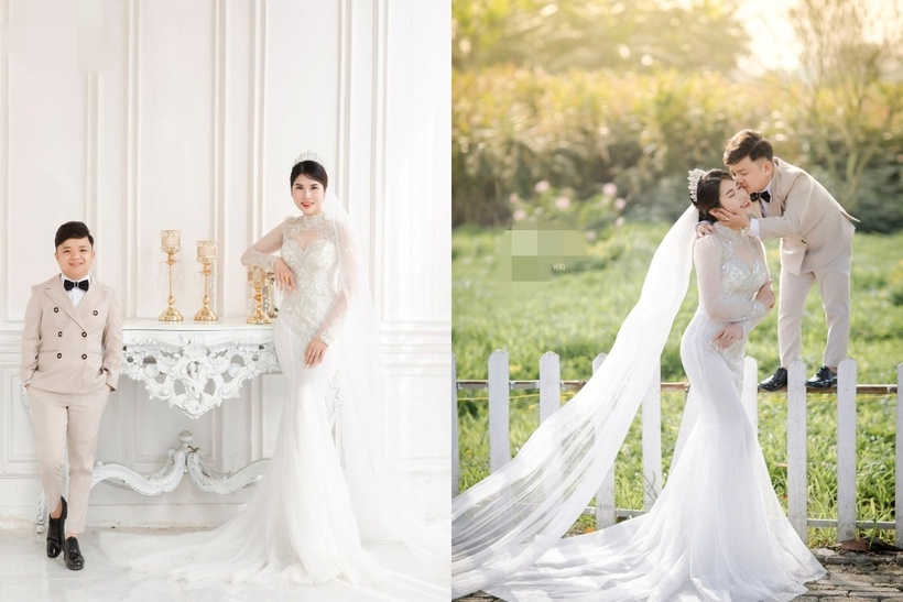 Ngày 27/3/2022, cặp đôi chính thức trở thành con một nhà sau 3 năm tìm hiểu. Ảnh: Thể thao và Văn hóa.