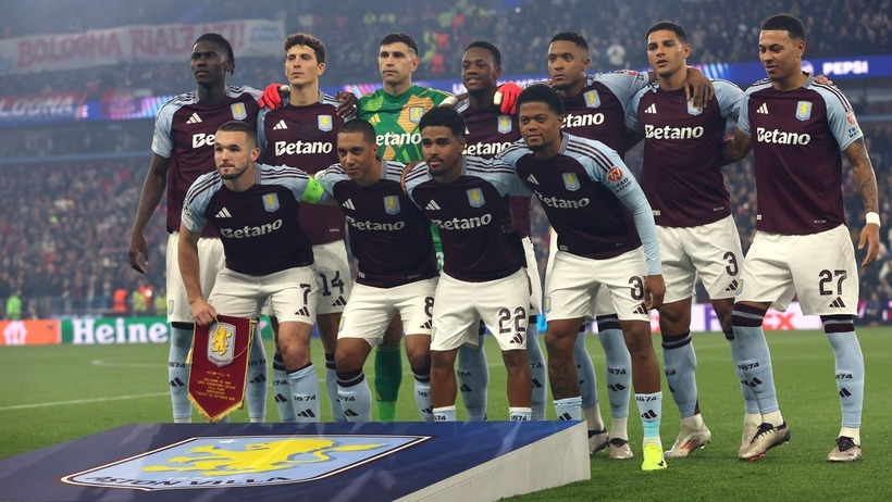 Aston Villa hiện dẫn đầu bảng xếp hạng Champions League. Ảnh: Aston Villa FC.