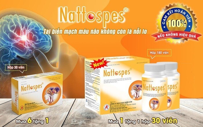 Nattospes giúp hỗ trợ phục hồi di chứng sau đột quỵ não