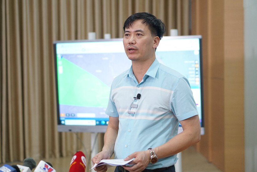Ông Nguyễn Văn Hưởng, Trưởng phòng Dự báo Thời tiết, Trung tâm Dự báo KTTVQG.