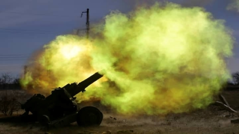 Nga cùng lúc tiến thần tốc về 4 thành trì ở miền Đông Ukraine. Ảnh: NBC News