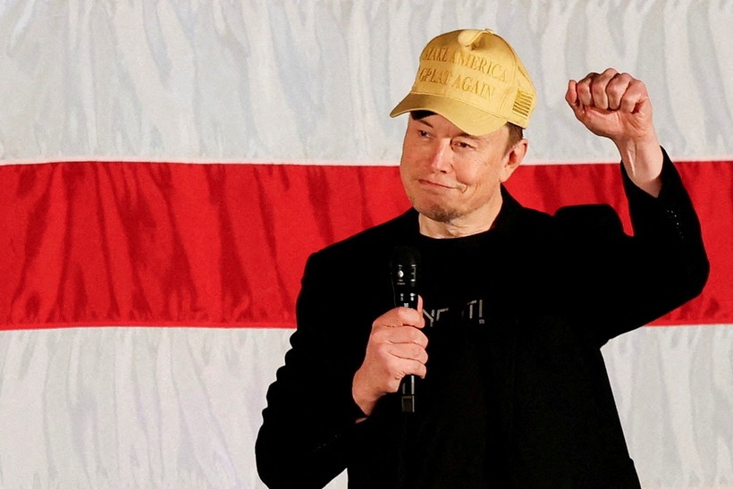 Tỷ phú Elon Musk. Ảnh: Reuters