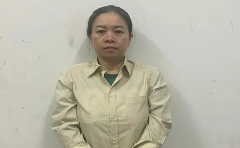 Bị can Nguyễn Thị Ngọc Cẩm. (Ảnh: Công an)