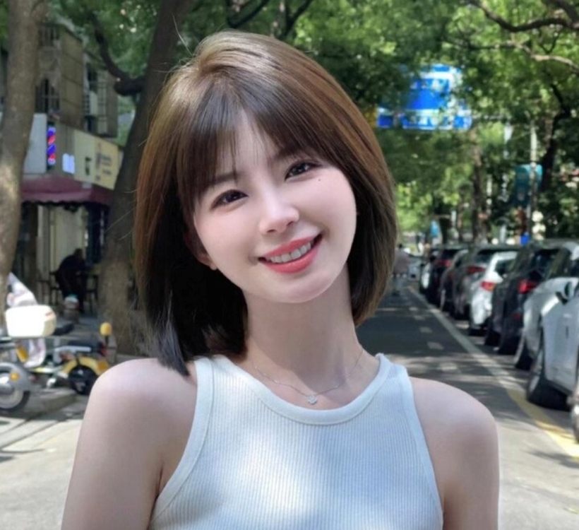 Tóc bob dễ thương, trẻ trung.