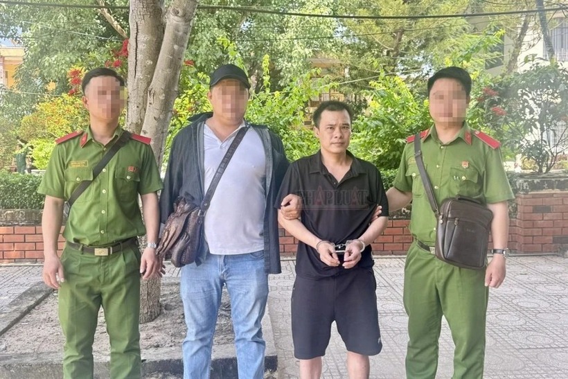 Nguyễn Hoàng Nhi, kẻ cướp cuối cùng trong nhóm cướp tiệm vàng Bích Quý bị bắt. Ảnh: Pháp luật TP.HCM