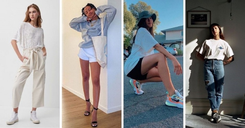 Không chỉ cần phong cách mà trang phục còn phải thoải mái để dễ dàng di chuyển dưới trời nắng nóng.