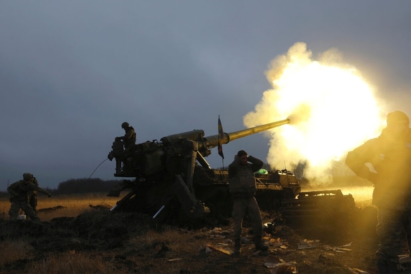 Nga đánh thẳng "tử huyệt" Ukraine ở Donetsk. Ảnh: Reuters