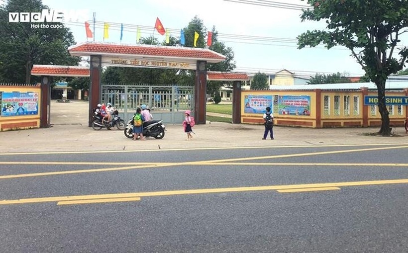 Trường Tiểu học Nguyễn Ngọc Bình. Ảnh: VTC News