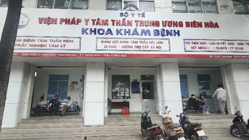 Viện Pháp y tâm thần Trung ương Biên Hòa đóng tại Đồng Nai. Ảnh: Báo Giao thông