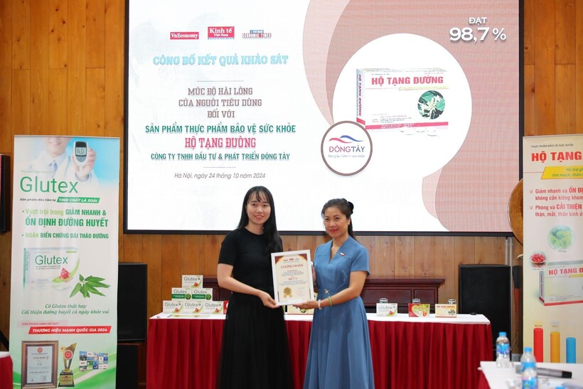 98,7% người tiêu dùng hài lòng và rất hài lòng về hiệu quả của Hộ Tạng Đường