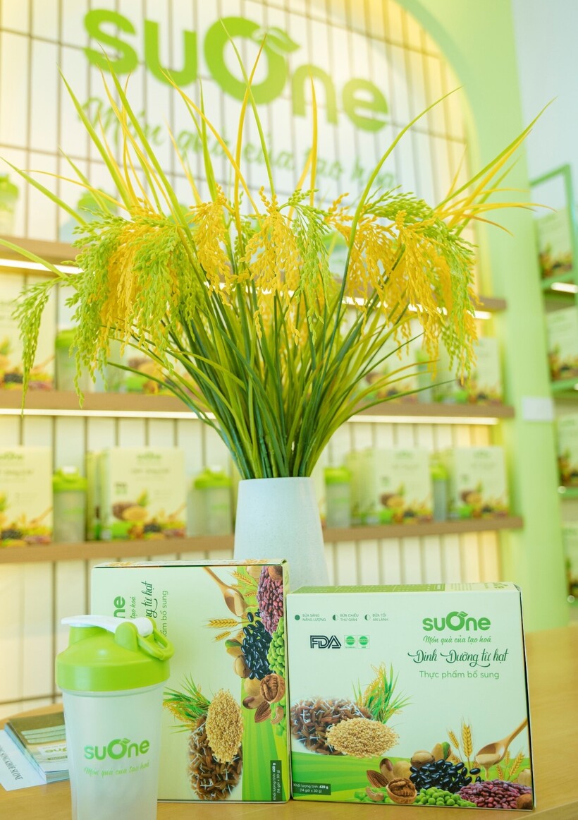 Sữa hạt Suone hiện đang là cái tên nổi bật trên thị trường thực phẩm dinh dưỡng