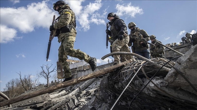 Ukraine mở mũi tấn công mới vào vùng lãnh thổ biên giới Bryansk. Ảnh: Anadolu