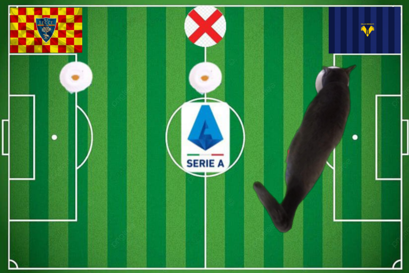 Lựa chọn của chú mèo tiên tri trước trận Lecce vs Verona
