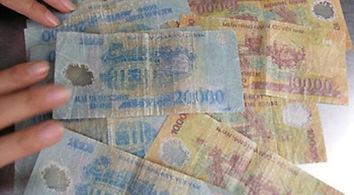 Tờ tiền bị bay màu sẽ không đủ tiêu chuẩn để lưu thông