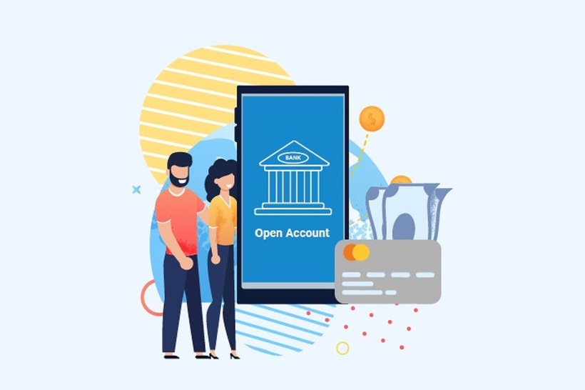 Mở tài khoản ngân hàng online là giải pháp nhanh chóng và tiện lợi, cho phép khách hàng mở tài khoản chỉ cần có một chiếc điện thoại kết nối internet. Ảnh minh họa