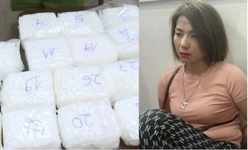 Bà trùm Hương "Mẩu". Ảnh: Công an Hà Nội.