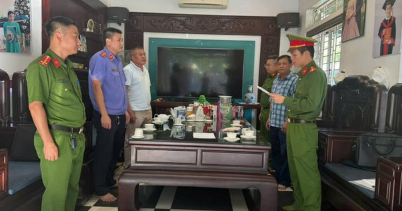 Cơ quan Cảnh sát điều tra thi hành quyết định khởi tố đối với Lương Ngọc Hải - Giám đốc Công ty TNHH Quốc Kỳ.