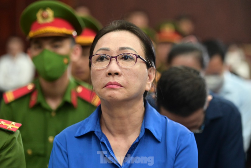 Bị cáo Trương Mỹ Lan tại phiên tòa phúc thẩm giai đoạn 1