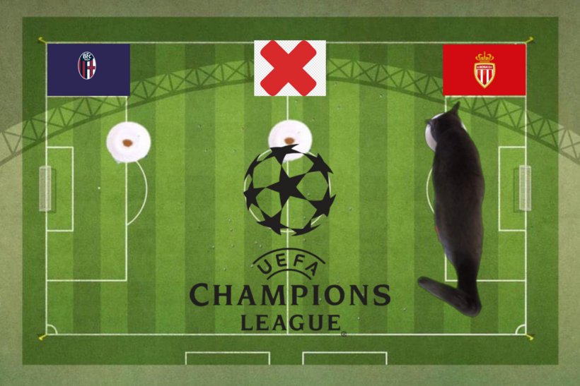Dự đoán của chú mèo tiên tri trước trận Bologna vs Monaco